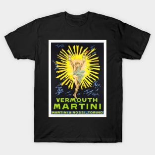 Leonetto CAPPIELLO Poster Vermouth Martini T-Shirt